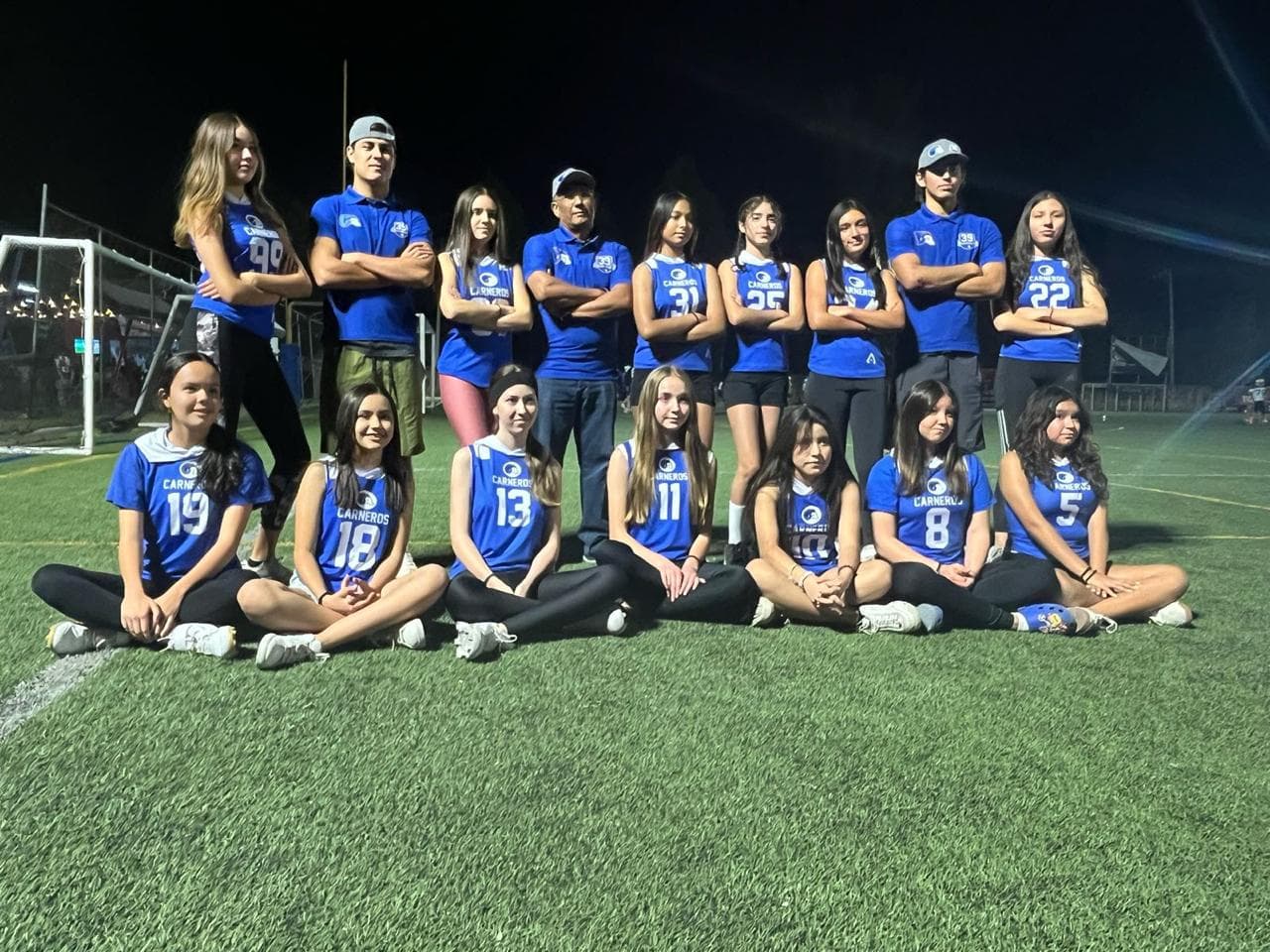 Categoría U14 de flag football