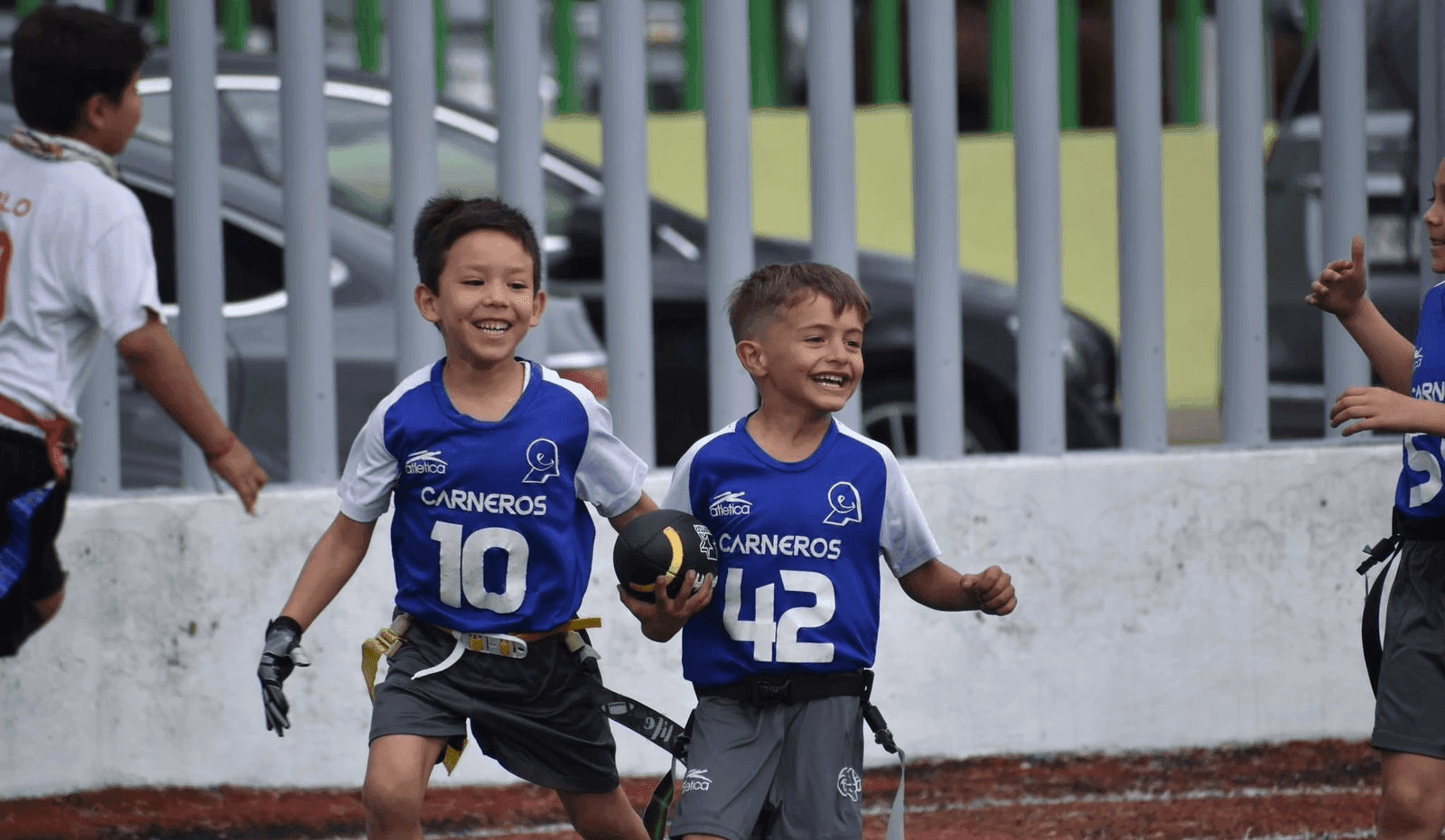 Categoría U6 de flag football