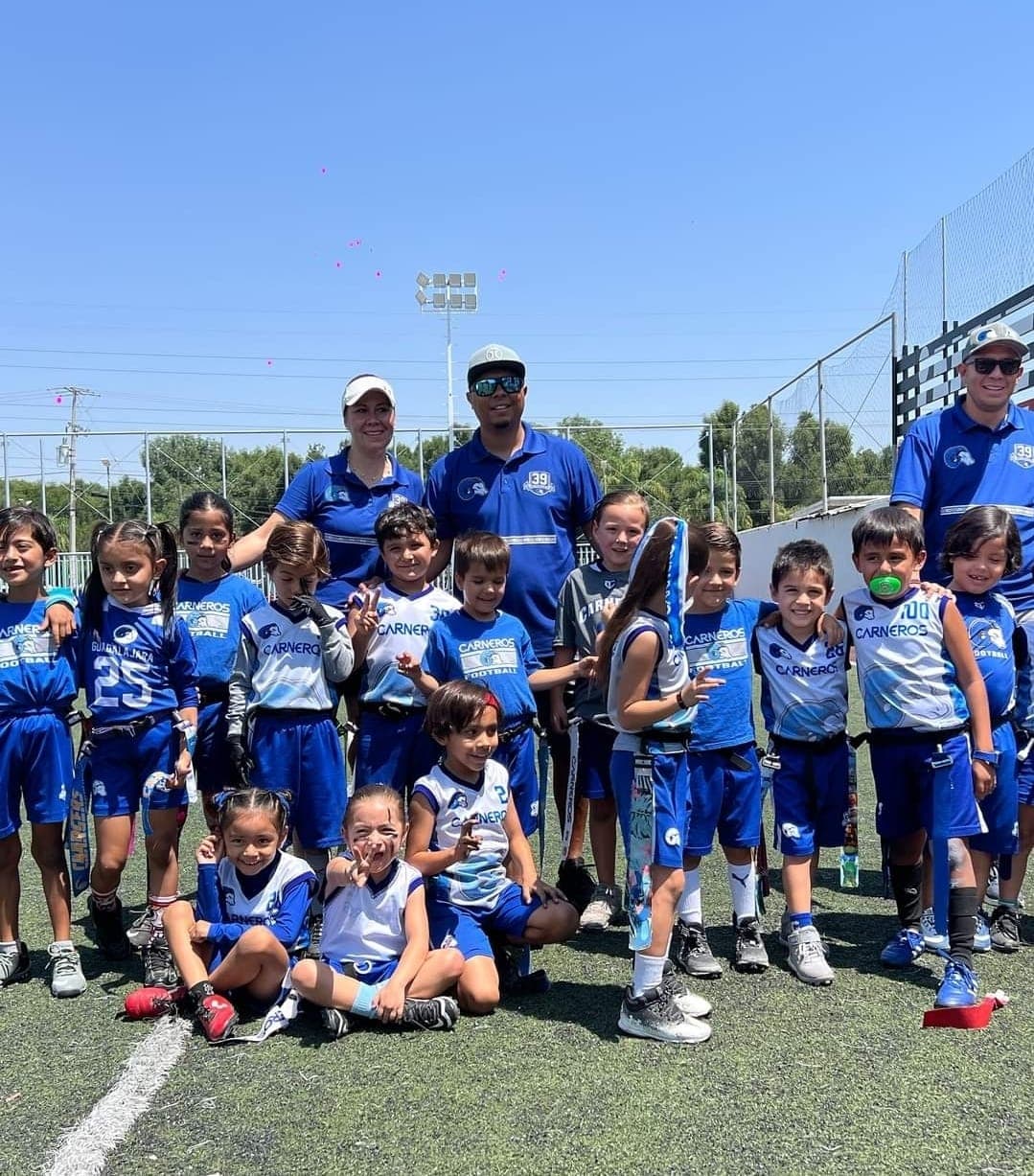 Categoría U8 de flag football